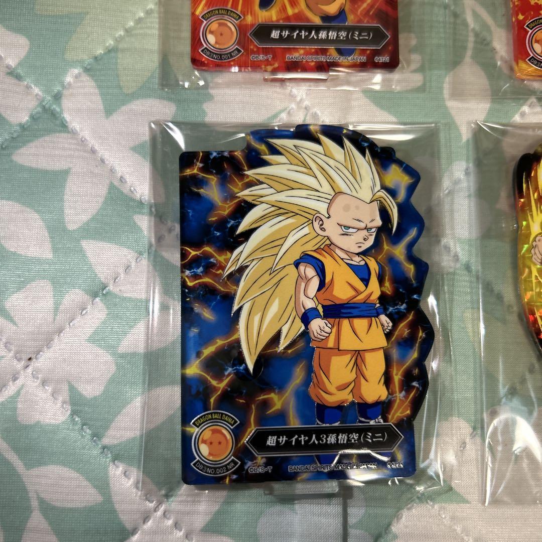 1番くじドラゴンボール ダイマJ賞アクリルスタンド 孫悟空 4点