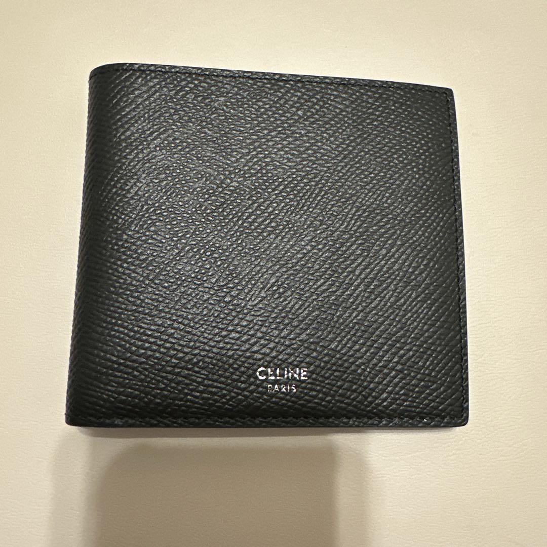 CELINE ブラック 二つ折り財布
