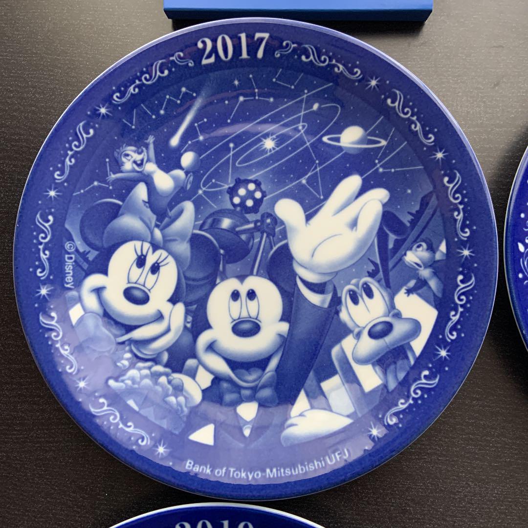信頼も高い 非売品新品計4枚ミッキーマウスと仲間たちのイヤープレート2017 ノベルティグッズ