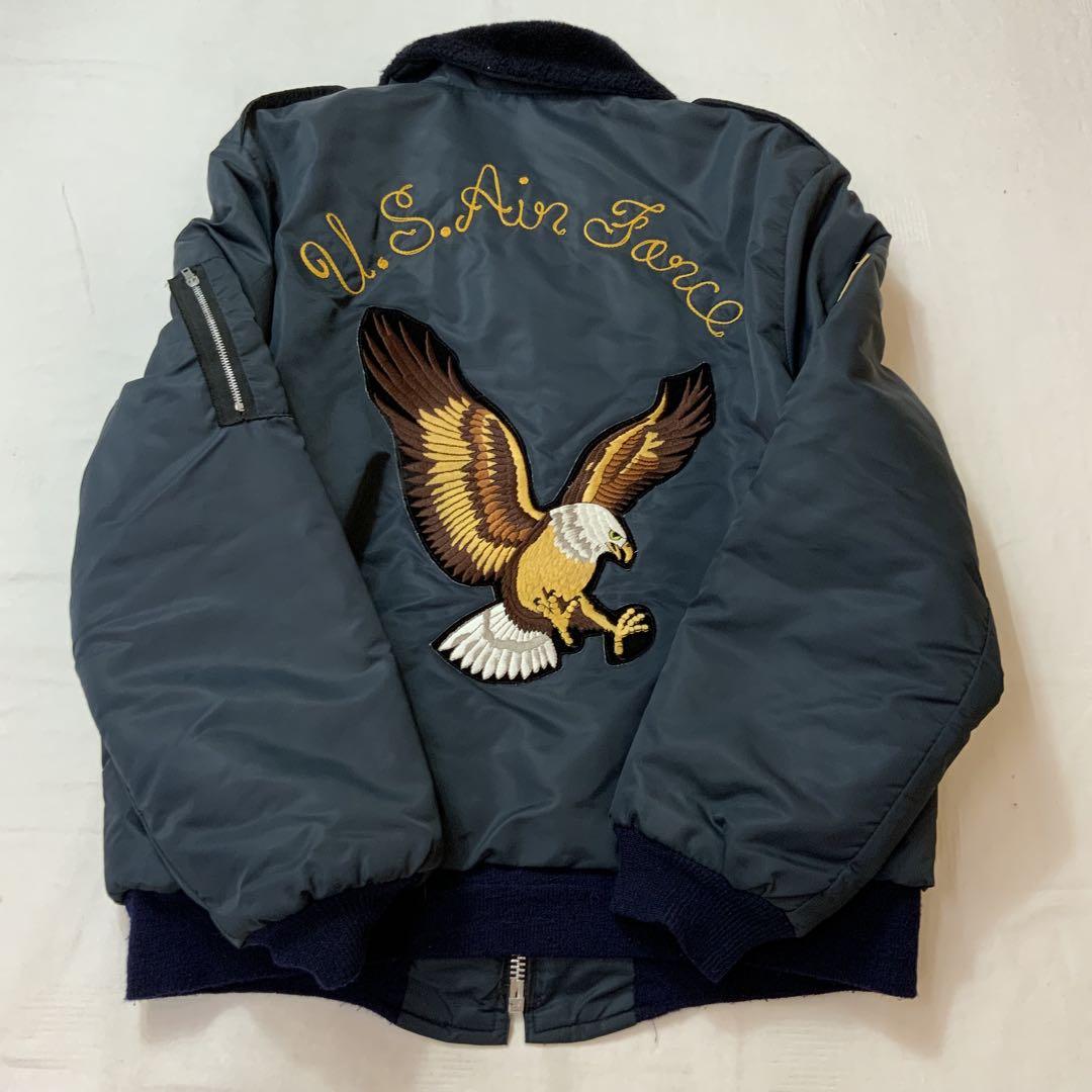 A/W 80s Timber King ヴィンテージ ボアフライトジャケット M