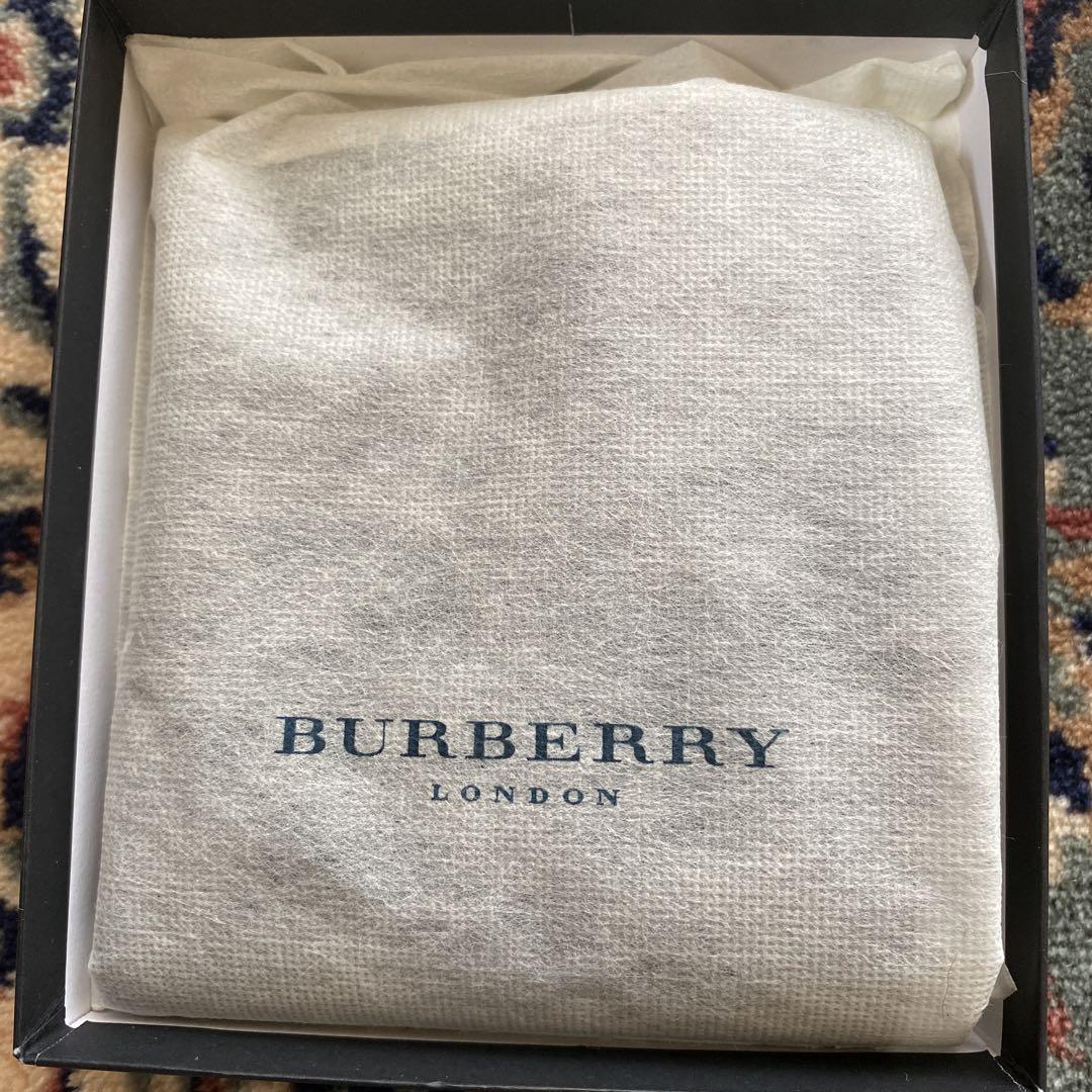 BURBERRY バーバリー 二つ折り 財布 レザー ブラック ノバチェック