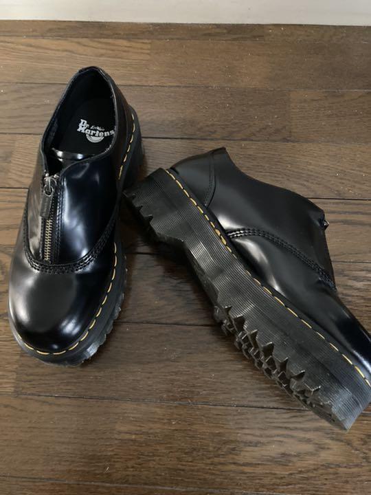 新品安い Dr.Martens ZIP シューズ 厚底 UK8 7MIy6-m56517598992 2022品質保証