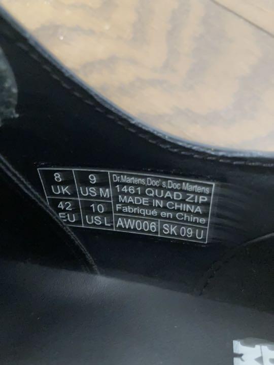 新品安い Dr.Martens ZIP シューズ 厚底 UK8 7MIy6-m56517598992 2022品質保証
