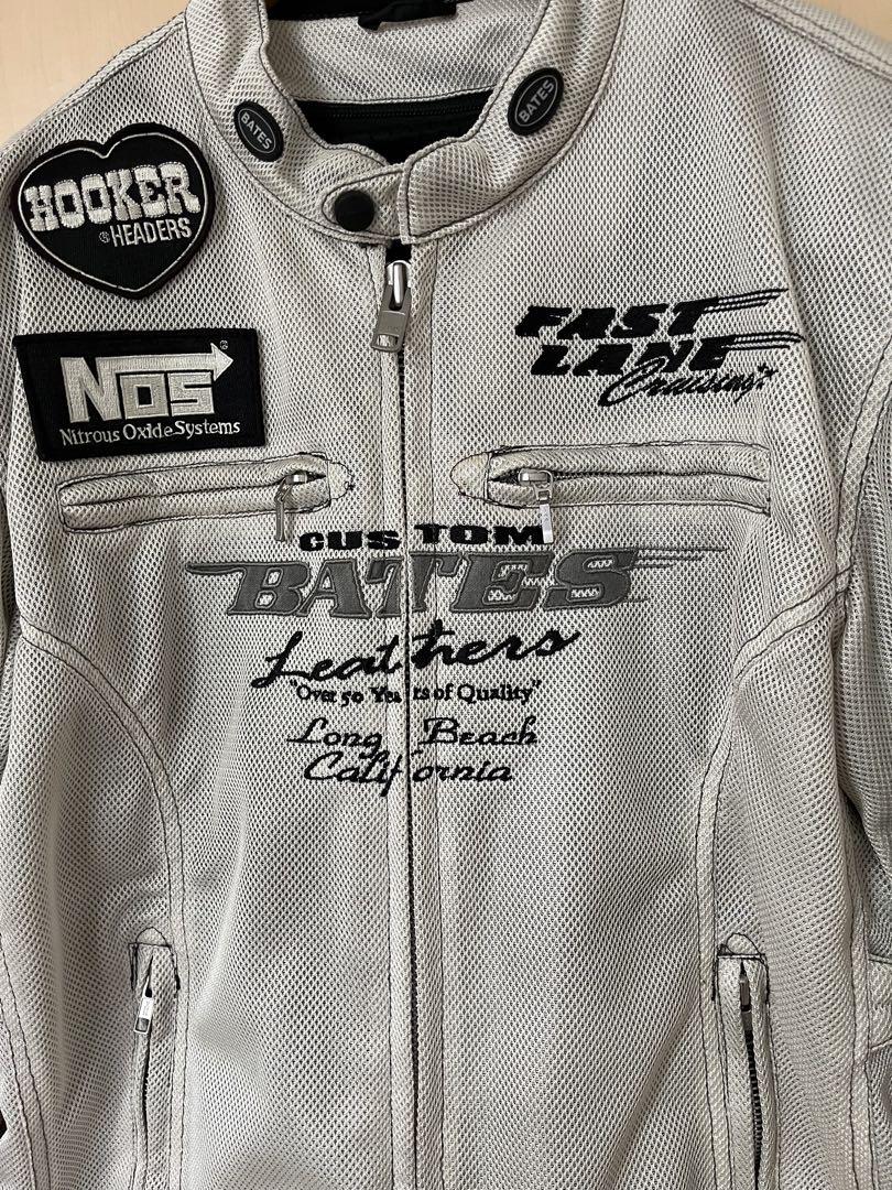 BATES メッシュジャケット ホワイト XXL
