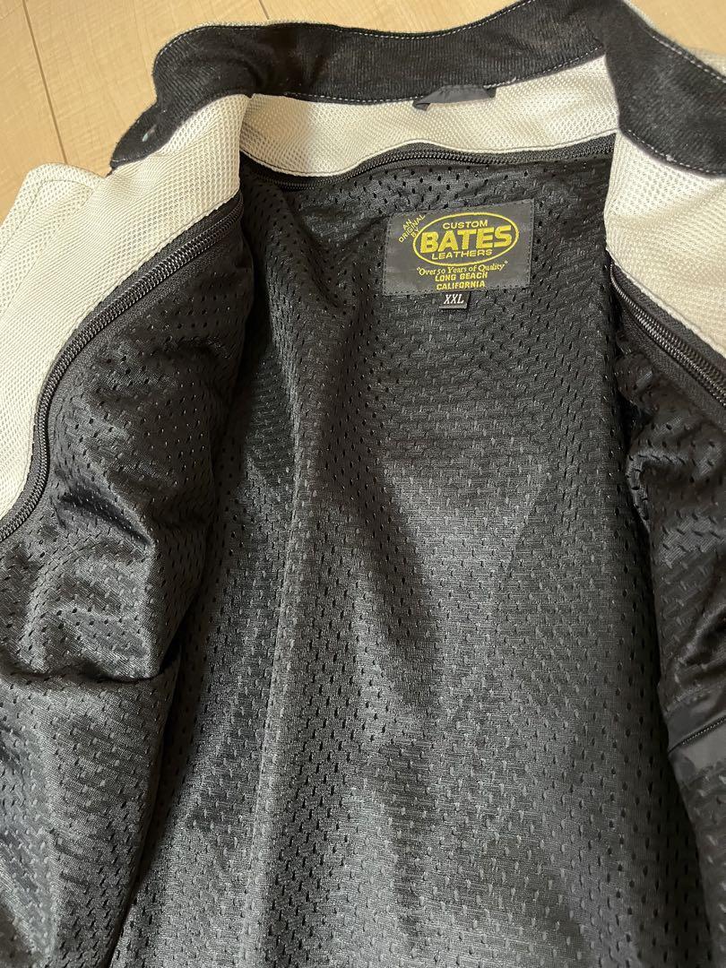 BATES メッシュジャケット ホワイト XXL