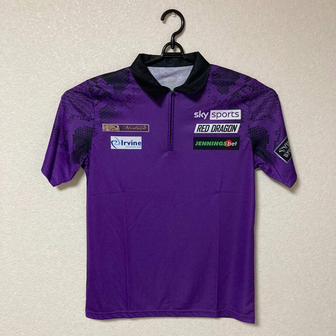 新作定番 Peter Wright レプリカシャツ パープル M L noS74-m56517727560 定番超特価