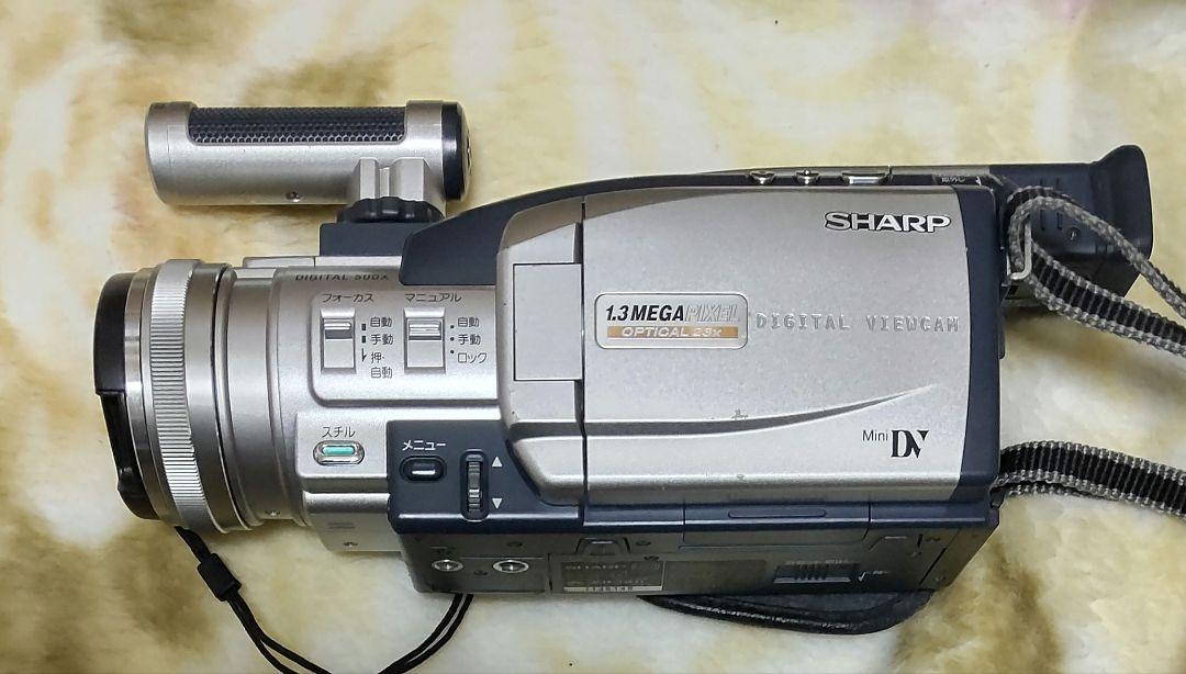 SHARP  miniDV ビデオカメラ　VL-AX1 SHARP シャープ miniDV ビデオカメラ VL-AX1 - メルカリ
