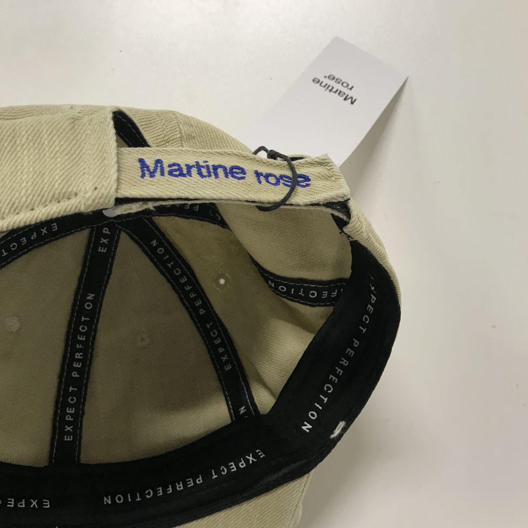 帽子 MARTINE ROSE CUT PEAK CAP