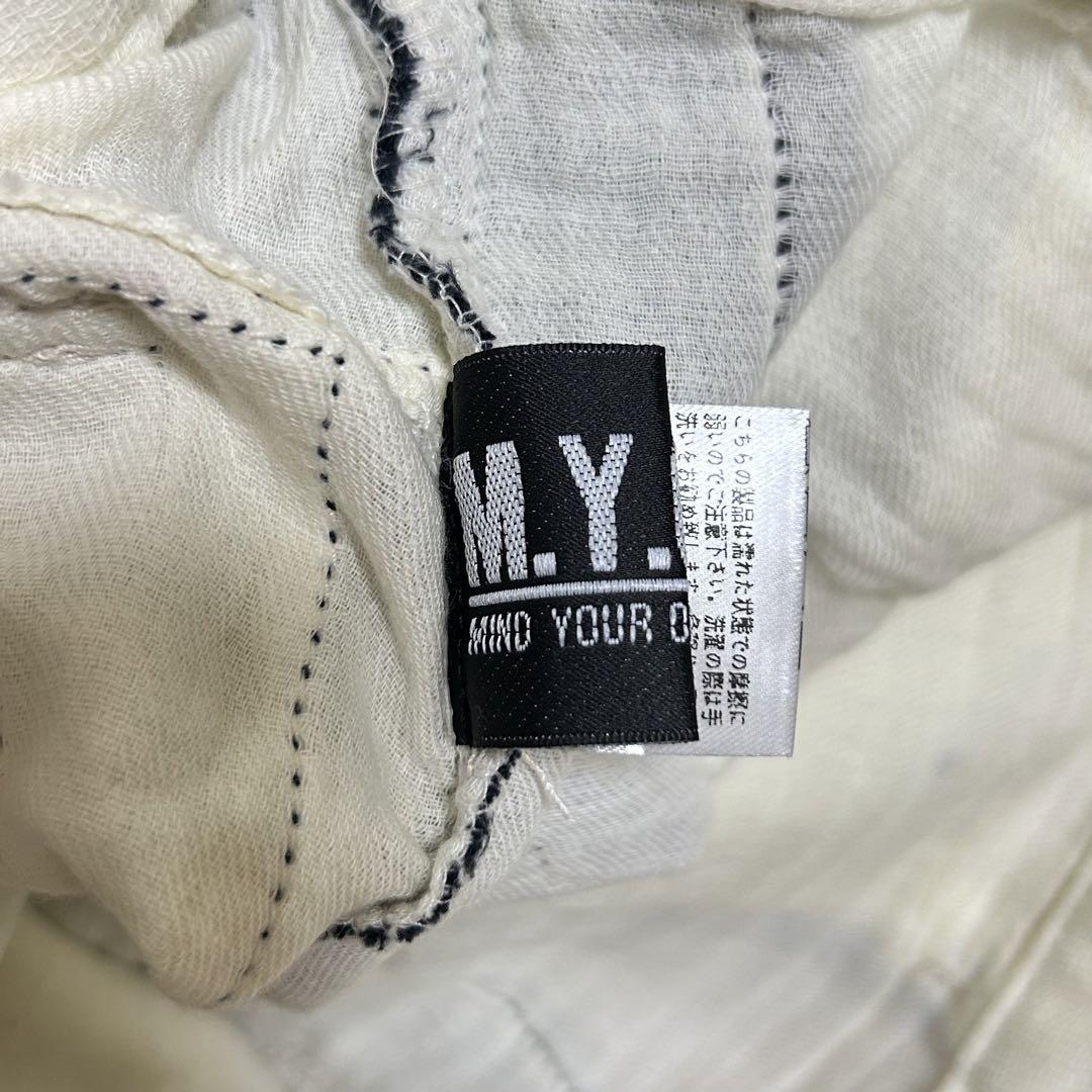 M.Y.O.B NYC / 2tone gauze pants