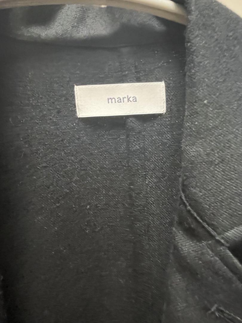 Marka マーカ シャツコート サイズ2 ブラック Mサイズ
