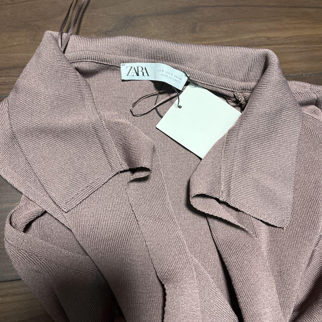 zara ロング ニットベスト カーディガン ロングジレ - メルカリ zara ロング ニットベスト カーディガン ロングジレ - メルカリ
