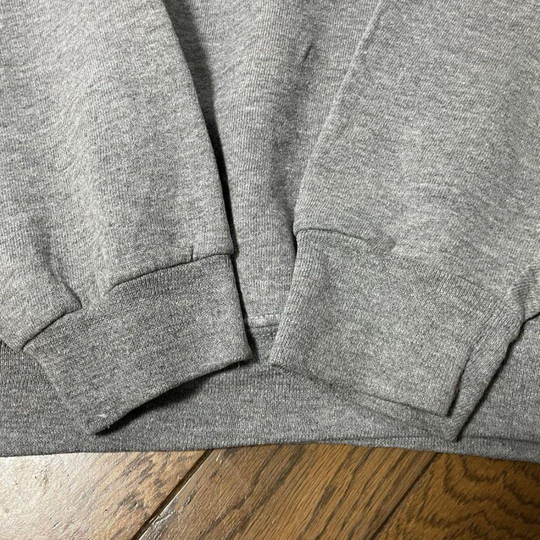 RUSSELL ATHLETIC スウェット 前V ガゼット 無地 グレー S