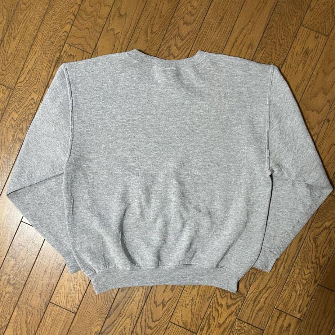 RUSSELL ATHLETIC スウェット 前V ガゼット 無地 グレー S