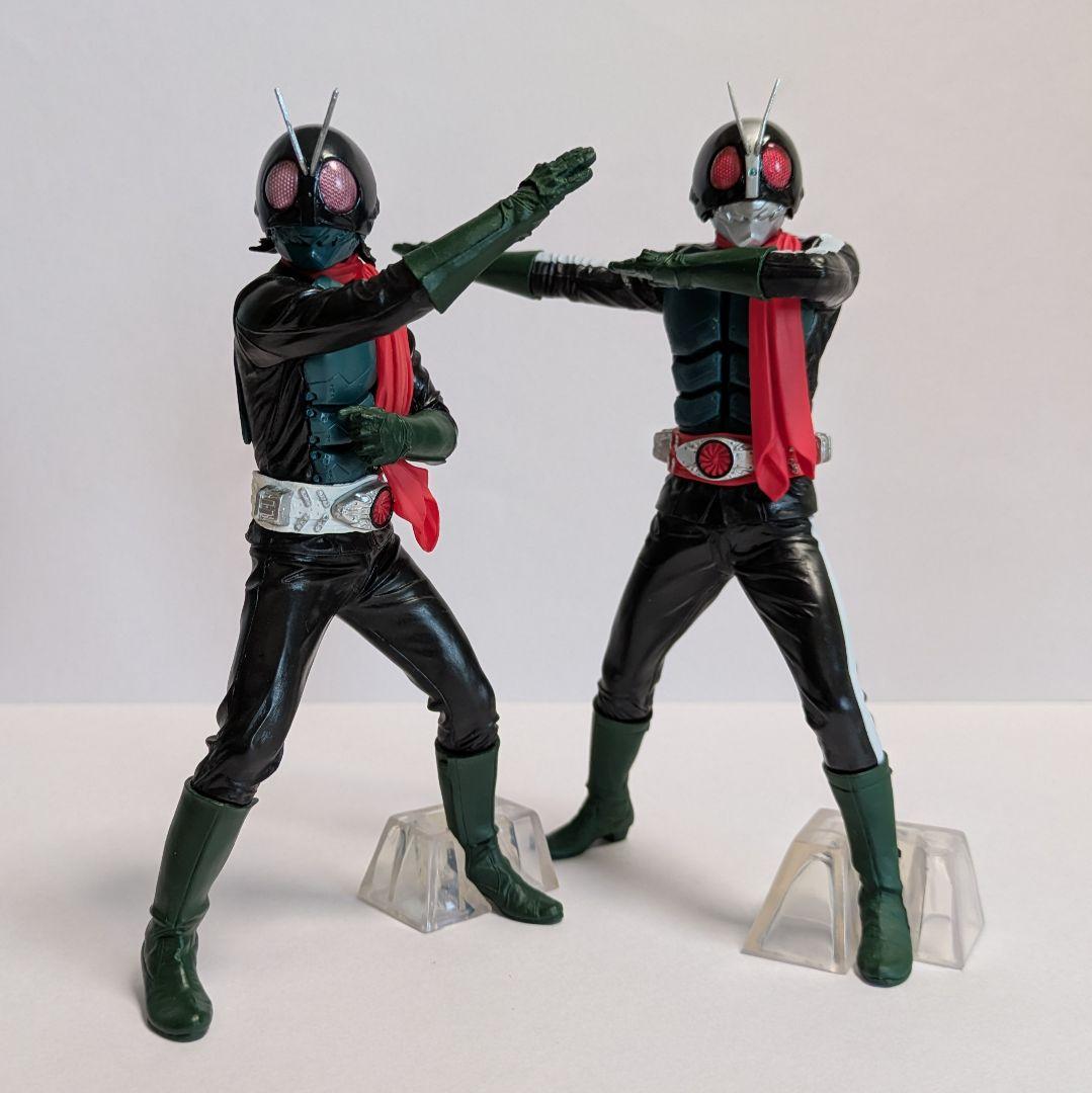 英雄勇像　仮面ライター　プライズフィギュアセット W サイクロンジョーカーのプライズフィギュア】仮面ライダーW