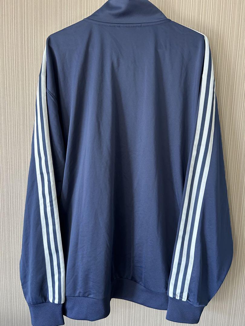 未使用品adidasトラックジャケットXL ネイビー