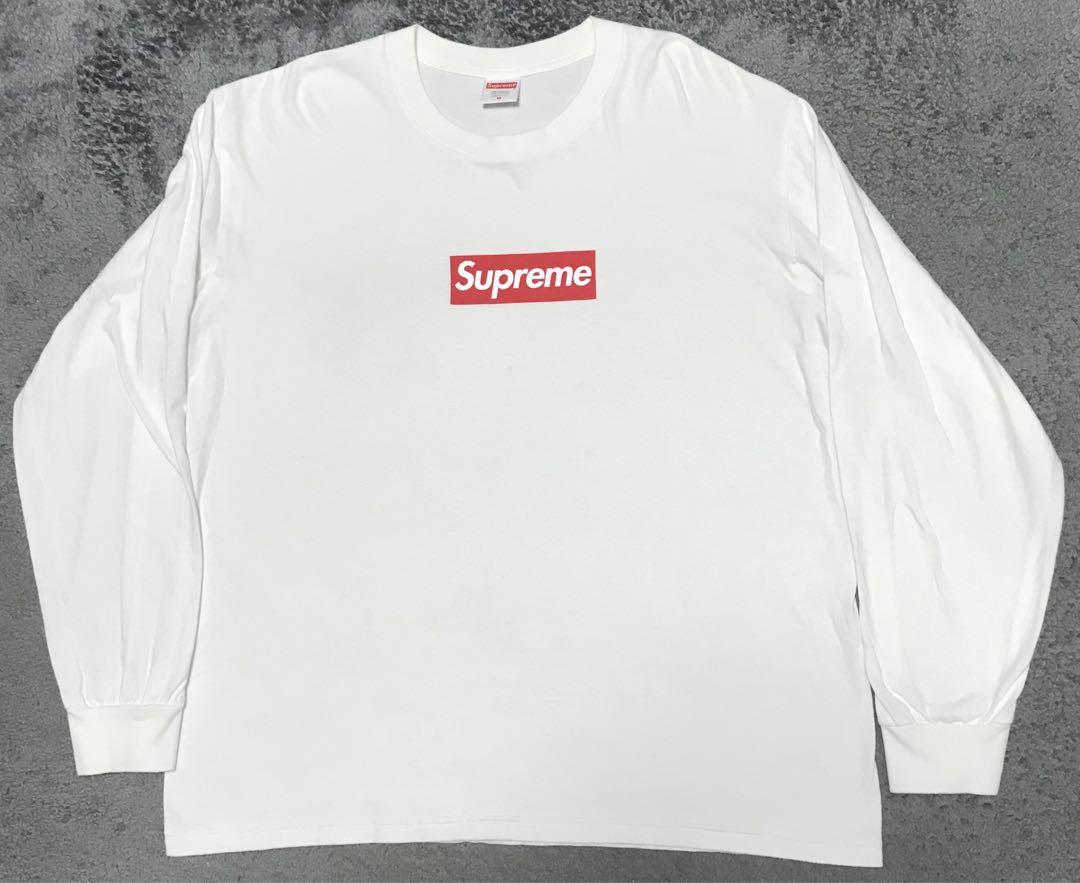 本日限定価格 supreme ボックスロゴ ロングtシャツ