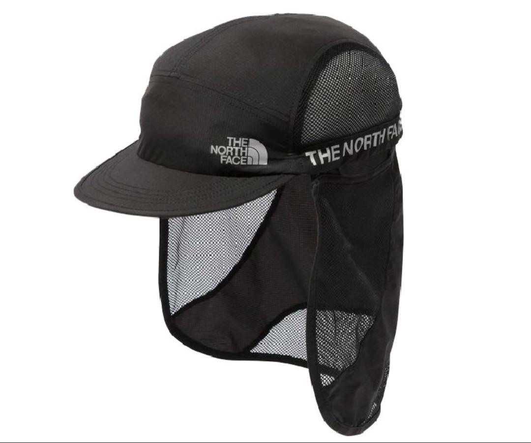THE NORTH FACE ランニングキャップ　メッシュ日焼けカバー付き