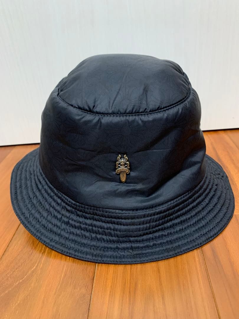 クロムハーツ ダガー 総柄 ナイロン バケットハット プリマロフト SサイズCHROME HEARTS