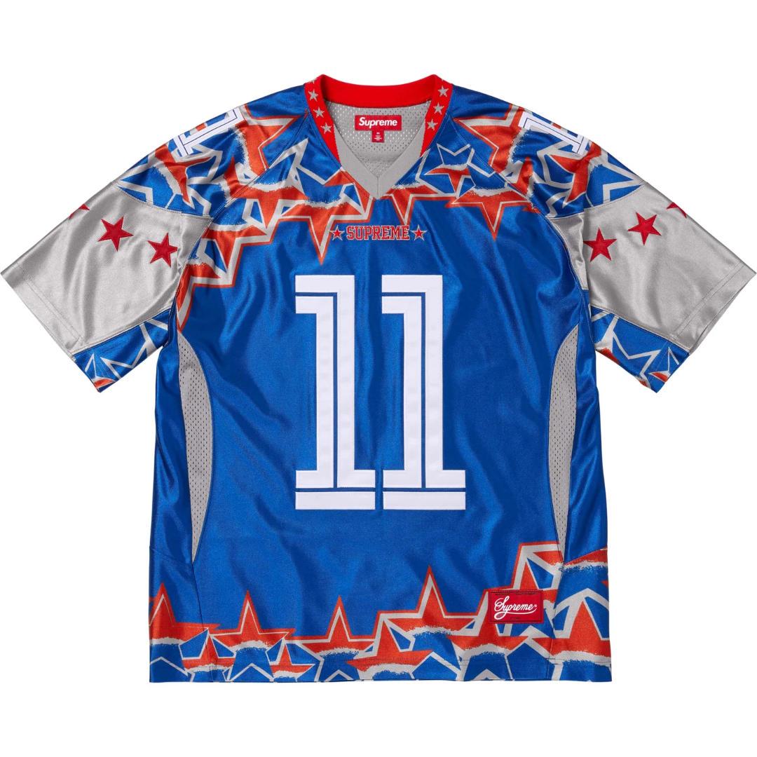 【超目玉枠】 Football Stars Supreme Jersey ブルー 新品未開封 シャツ