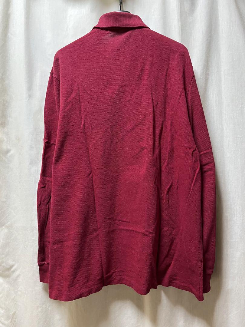 【美品】80's ラコステ フレンチラコステ フランス製 長袖  赤 5