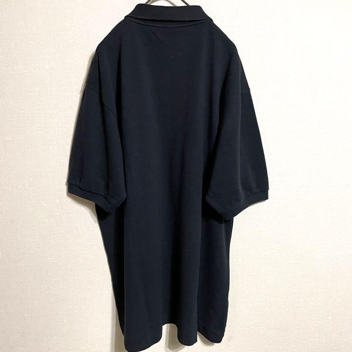 希少 ストリート 刺繍ロゴ XL 5 wUgp0-m56530443220 ラコステ ポロシャツ 80s フランス製 新品高評価