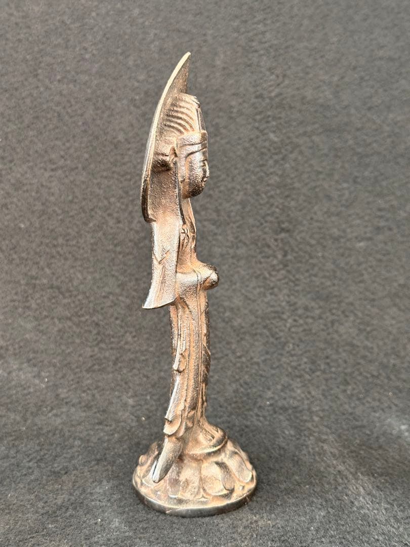 仏教美術 約19.5cm 秘仏 古銅 歓喜天 細密彫刻仏像 浴油祈祷 SAEL 鍍金 聖天 ガネーシャ 歓喜天 密教 秘仏 幸運 金運 仏教美術 SALE