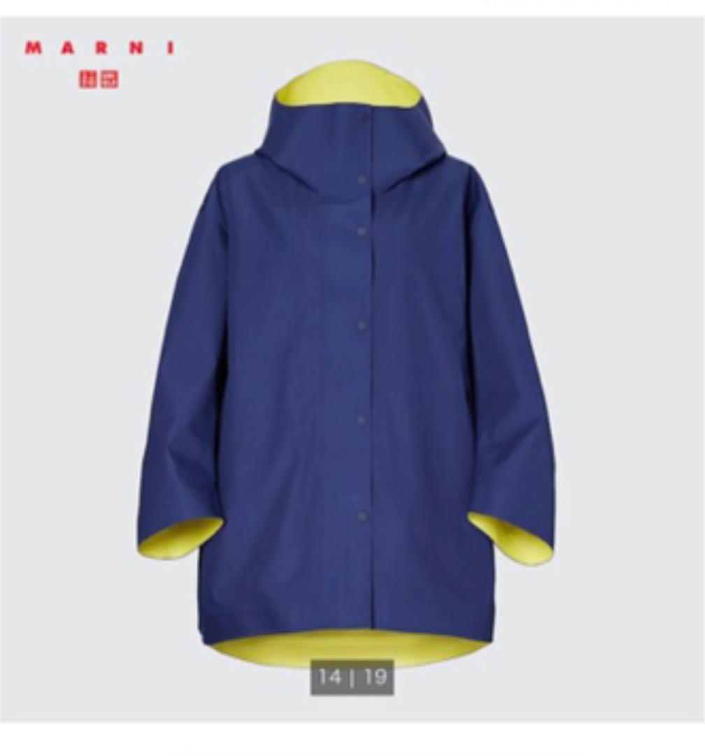 マルニ ユニクロ ハーフコート S 未使用 スプリングコート マルニ ユニクロ ハーフコート S 未使用 スプリングコート