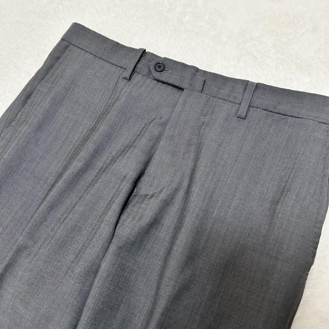 【美品】マッキントッシュフィロソフィー スーツ　セットアップ グレー　XL