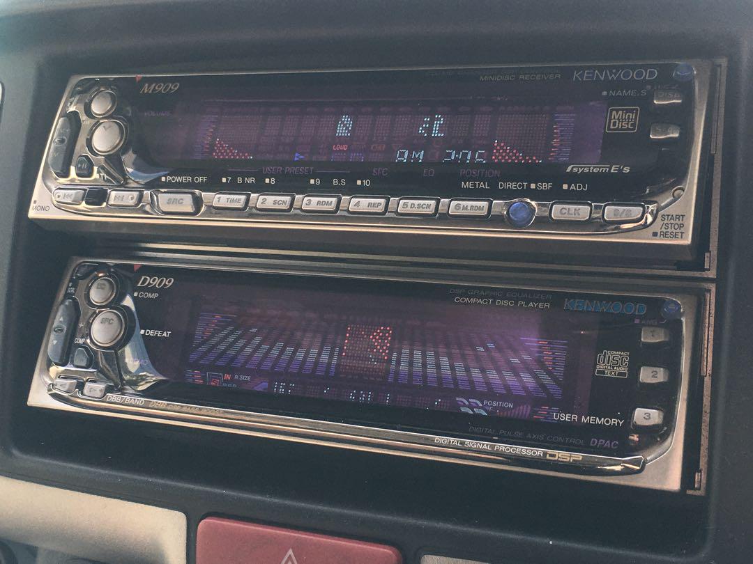 ケンウッド M909 D909 kenwood グラフィックイコライザー