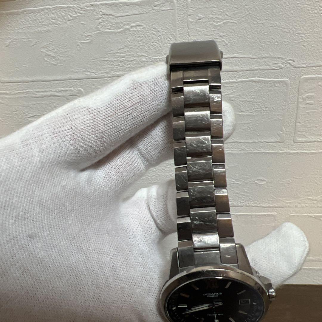 CASIOオシアナス 電波ソーラー OCW-T150-1AJF（訳あり）