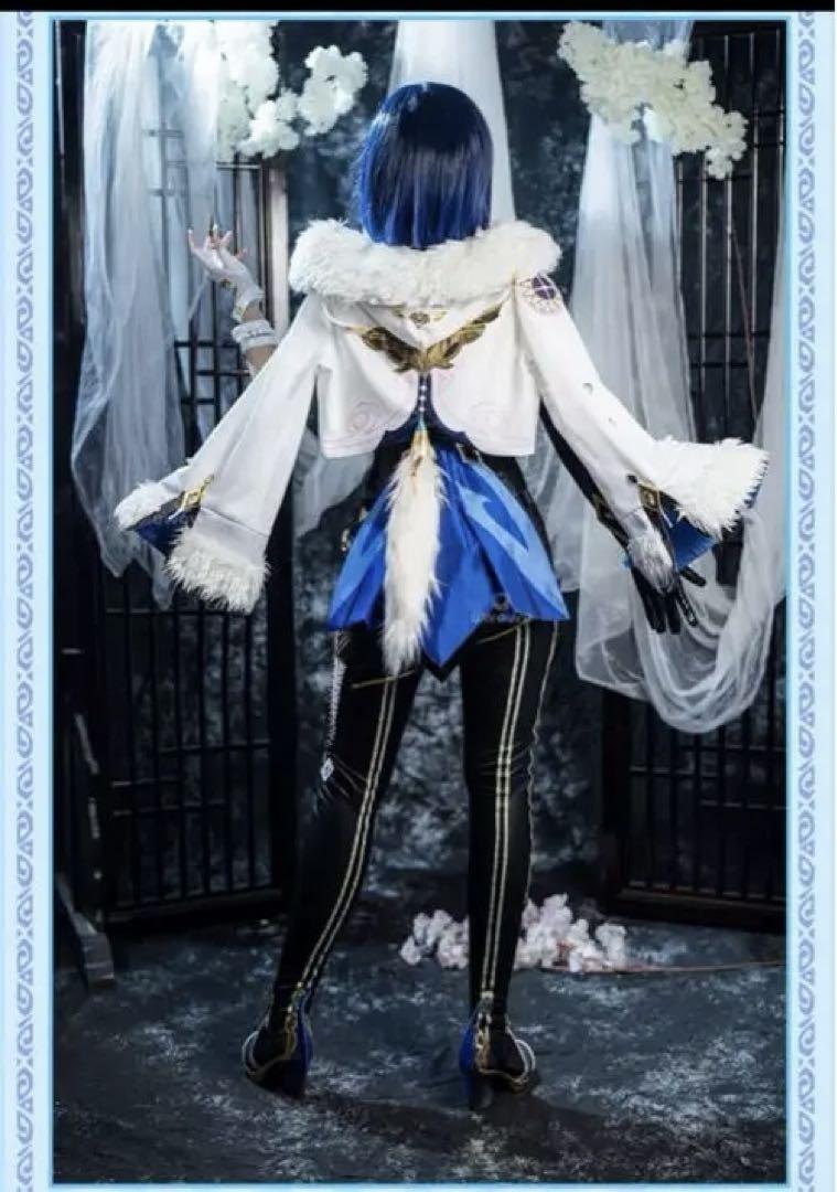 Uwowo 原神 夜蘭 イェラン コスプレ衣装 ウィッグ・靴追加可