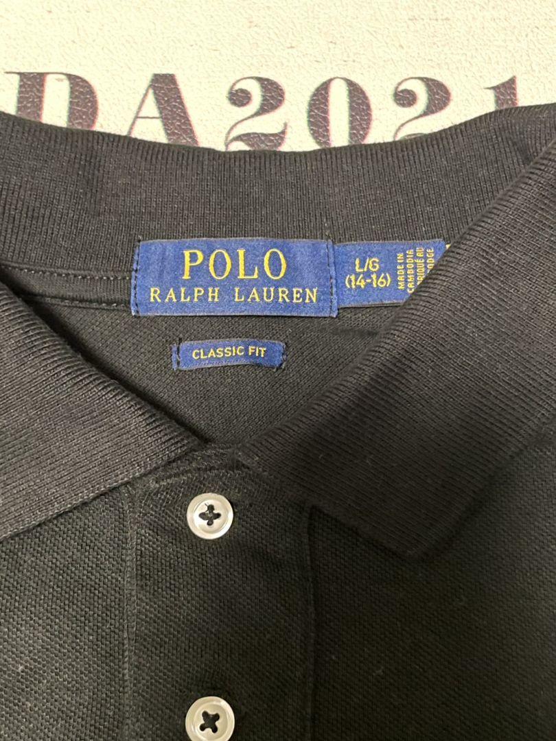 POLO Ralph Lauren ブラック ビッグポニー ポロシャツ