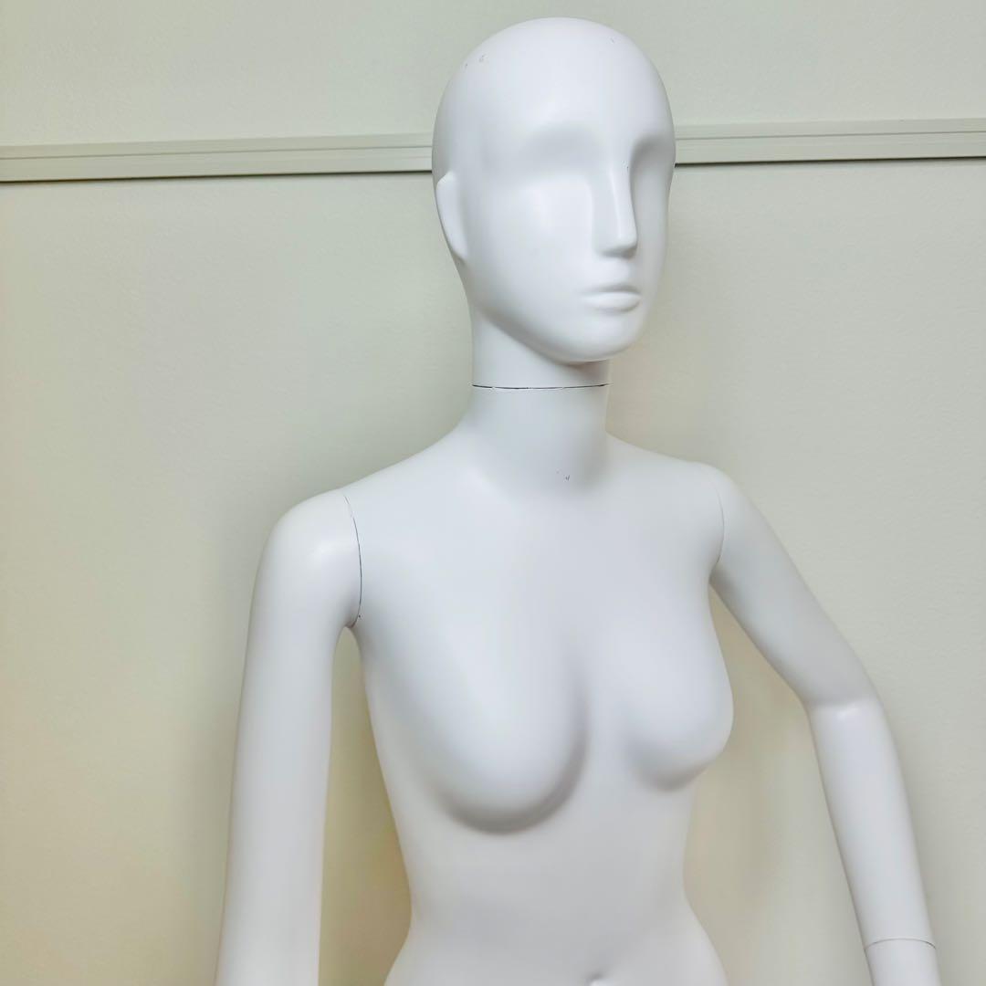 ホワイトマネキン 土台付き