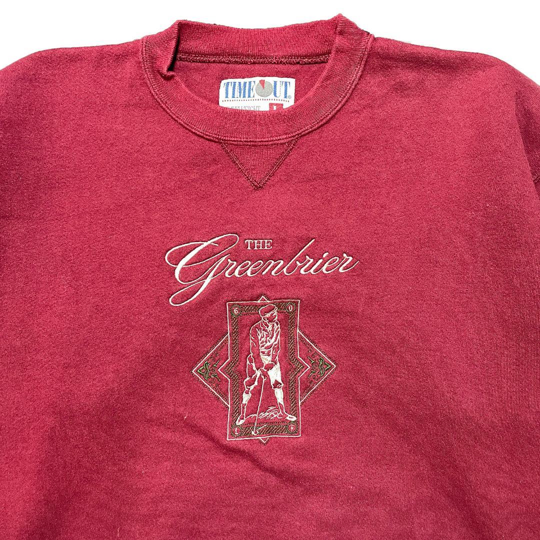 90S USA製 古着 スウェット トレーナー ヘビーウェイト ゴルフ 刺繍 90S USA製 古着 スウェット トレーナー ヘビーウェイト ゴルフ