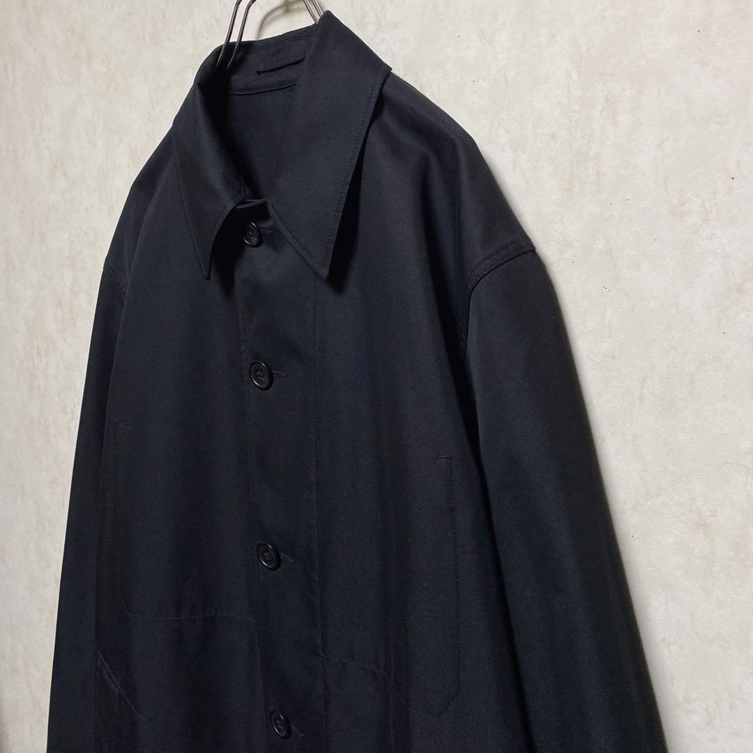 【未使用】UNIQLO U ステンカラーコート ブラック Lサイズ