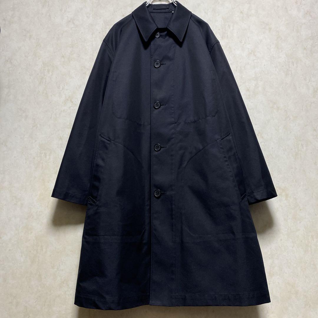 【未使用】UNIQLO U ステンカラーコート ブラック Lサイズ