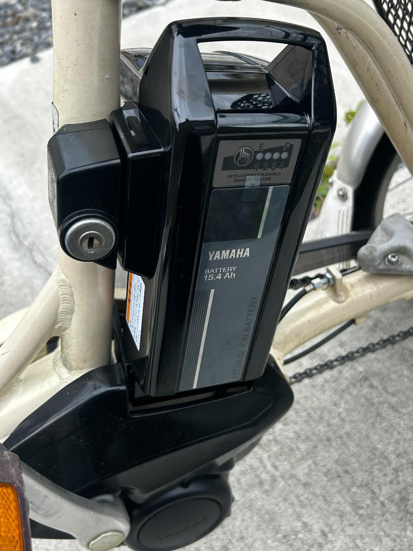 【送料込み】ヤマハ PAS ワゴン 電動アシスト三輪自転車 新品バッテリー付