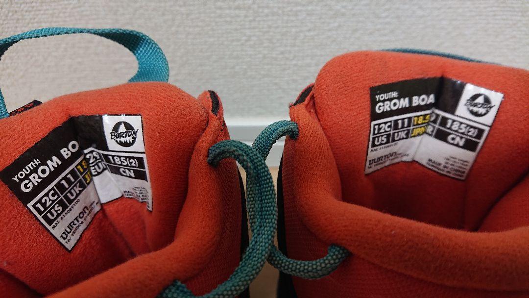 BURTON バートン GROM グロム BOA 12C 18.5cm ブーツ