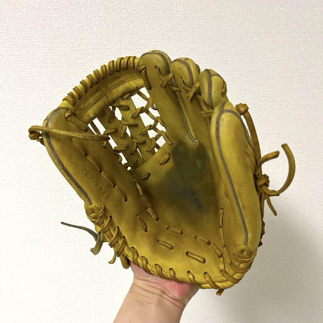 014 ハイゴールド 型良 即戦力 硬式 内野手用グローブ