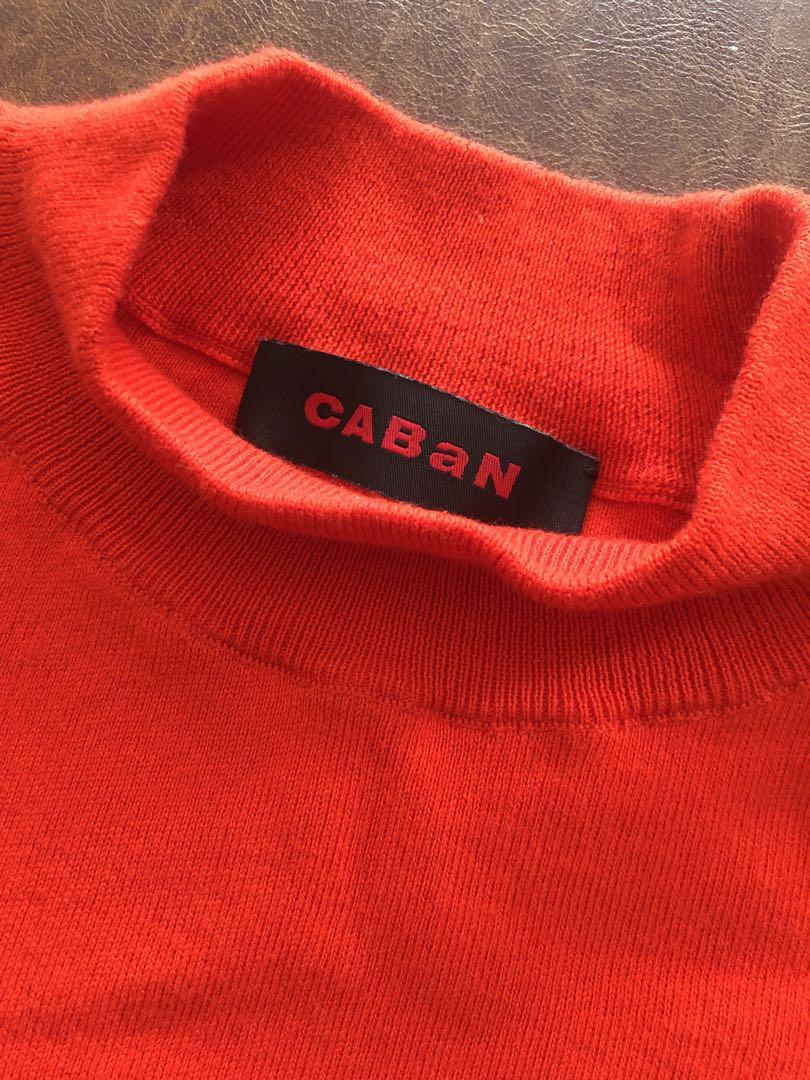 caban（キャバン）の「□コットンカシミヤ ボトルネックラグラン