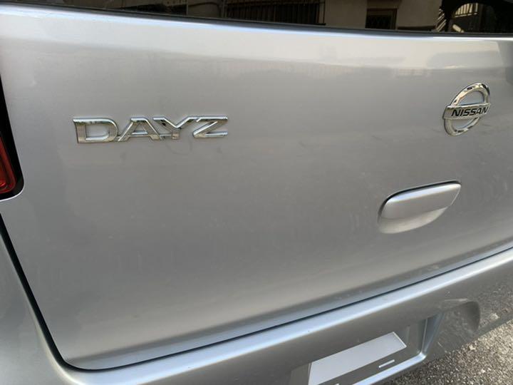 日産デイズ後期バックドア　シルバー