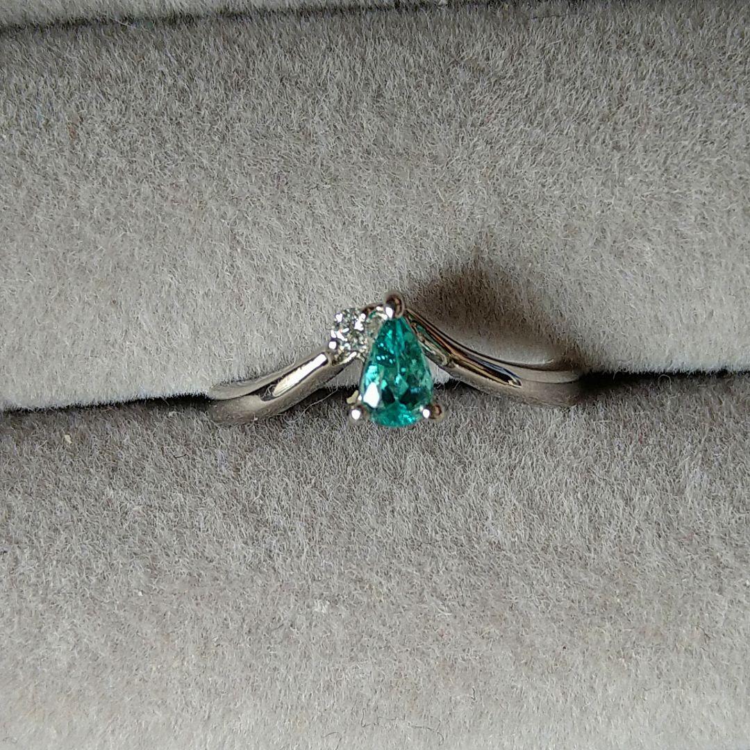 パライバトルマリン　リング　指輪