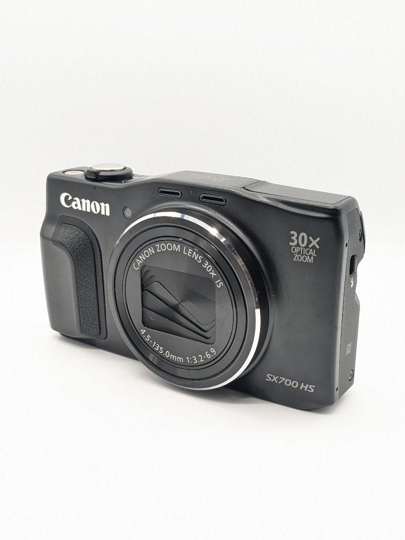 【美品】Canon デジタルカメラSX700HS 動作確認済み　黒 Canon Powershot Sx700 Hs Black Digital Camera Used Main Unit