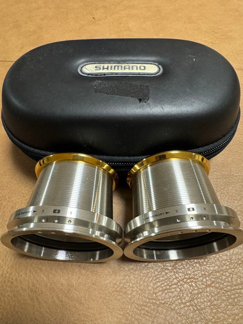 シマノ スーパーエアロチタニウム替えスプール２個SHIMANO