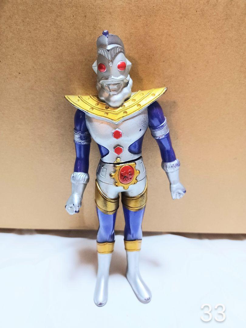 レトロ ウルトラマンキング フィギュア 約17cm シルバー 日本製 レトロウルトラマンキング約17cmソフビキングザウルス昭和骨董品
