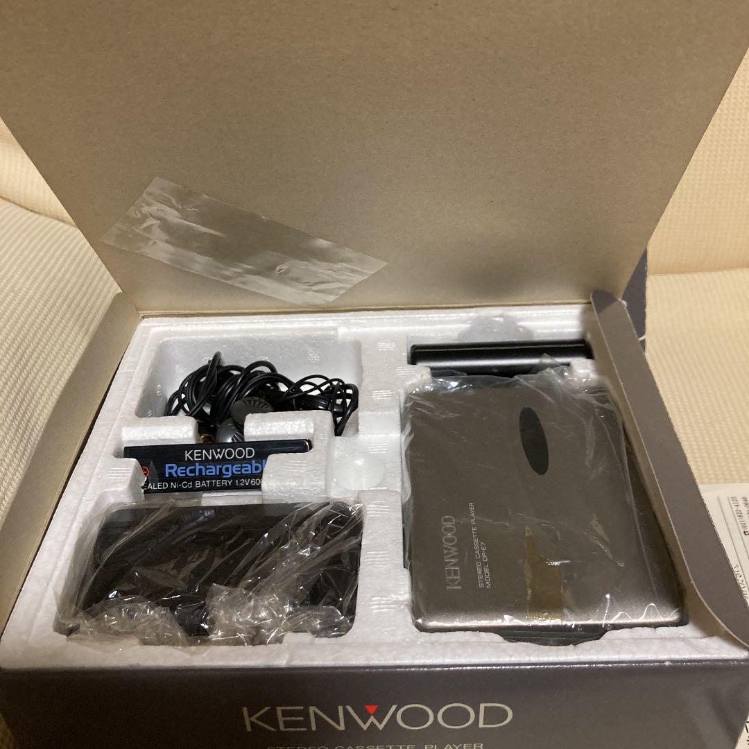 KENWOOD CP-E7(GY) カセットプレーヤー♪昭和レトロ