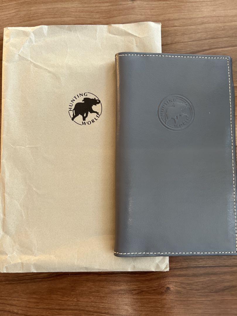 値下げしました‼︎ 新品＊未使用ハンティングワールド手帳カバー