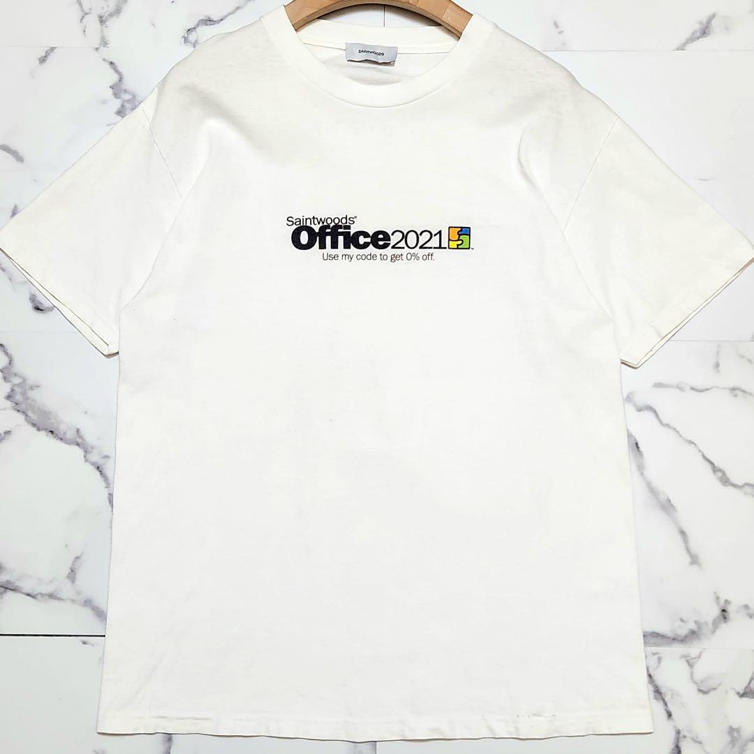 Saintwoods Microsoft ロゴTシャツ 企業ロゴ カットソー