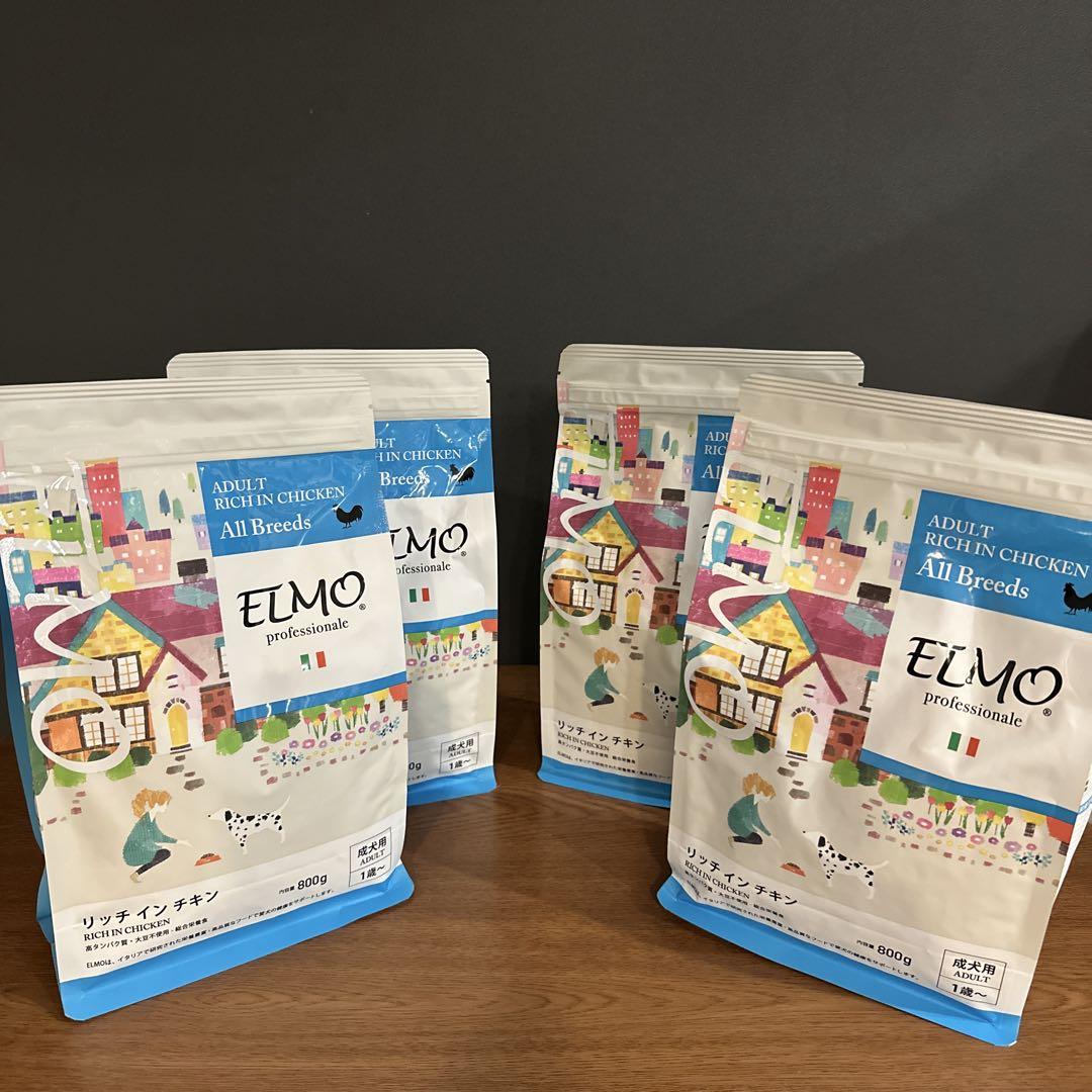 ELMO リッチチキン 800g ドライフード 8袋セット 楽天市場】☆【成犬用 イタリア製ドッグフード 800g】ELMO