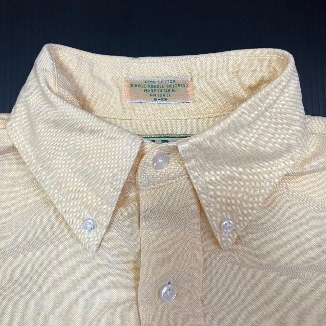 イエローシャツM L.L.Bean